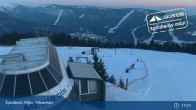 Archiv Foto Webcam Spindlermühle - Bergstation Sessellift Medvědín 16:00