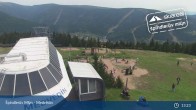 Archiv Foto Webcam Spindlermühle - Bergstation Sessellift Medvědín 12:00