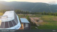 Archiv Foto Webcam Spindlermühle - Bergstation Sessellift Medvědín 04:00