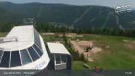 Archiv Foto Webcam Spindlermühle - Bergstation Sessellift Medvědín 14:00