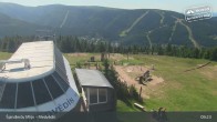 Archiv Foto Webcam Spindlermühle - Bergstation Sessellift Medvědín 08:00