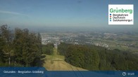 Archiv Foto Webcam Gmunden - Bergstation Grünberg 10:00