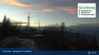 Archived image Webcam Gmunden: View Top Station Grünberg 02:00