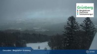 Archived image Webcam Gmunden: View Top Station Grünberg 07:00