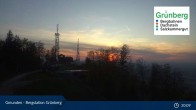 Archiv Foto Webcam Gmunden - Bergstation Grünberg 00:00