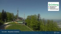 Archiv Foto Webcam Gmunden - Bergstation Grünberg 10:00