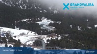 Archived image Webcam Grandvalira – View El Forn (Canillo) 08:00