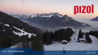 Archiv Foto Webcam Skigebiet Pizol: Furt 08:00