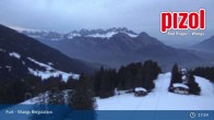 Archiv Foto Webcam Skigebiet Pizol: Furt 18:00