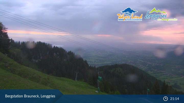 Webcam Bergstation Brauneck • Oberbayern - Bayerische Alpen • Panorama