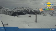 Archived image Webcam Chairlift Riedkopf - Klösterle 08:00