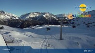 Archiv Foto Webcam Bergstation Sessellift Riedkopf (Klösterle) 08:00