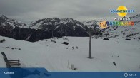 Archived image Webcam Chairlift Riedkopf - Klösterle 08:00