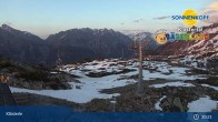 Archiv Foto Webcam Bergstation Sessellift Riedkopf (Klösterle) 20:00