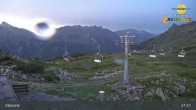 Archiv Foto Webcam Bergstation Sessellift Riedkopf (Klösterle) 02:00