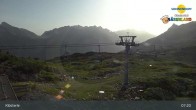 Archiv Foto Webcam Bergstation Sessellift Riedkopf (Klösterle) 06:00