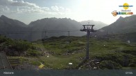 Archiv Foto Webcam Bergstation Sessellift Riedkopf (Klösterle) 07:00
