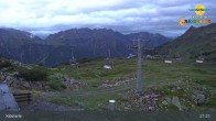 Archived image Webcam Chairlift Riedkopf - Klösterle 02:00