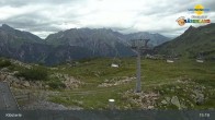 Archiv Foto Webcam Bergstation Sessellift Riedkopf (Klösterle) 14:00