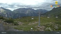 Archiv Foto Webcam Bergstation Sessellift Riedkopf (Klösterle) 16:00