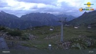 Archived image Webcam Chairlift Riedkopf - Klösterle 02:00