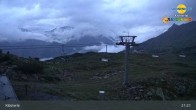 Archived image Webcam Chairlift Riedkopf - Klösterle 20:00