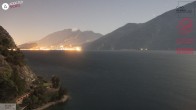 Archiv Foto Webcam Gardasee - Limone 23:00