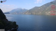 Archiv Foto Webcam Gardasee - Limone 17:00