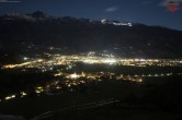 Archiv Foto Webcam Blick über Amlach und Lienz 23:00