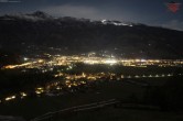 Archiv Foto Webcam Blick über Amlach und Lienz 01:00