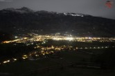 Archiv Foto Webcam Blick über Amlach und Lienz 03:00