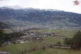 Archiv Foto Webcam Blick über Amlach und Lienz 13:00