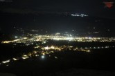 Archiv Foto Webcam Blick über Amlach und Lienz 23:00