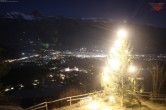 Archiv Foto Webcam Blick über Amlach und Lienz 23:00