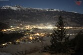 Archiv Foto Webcam Blick über Amlach und Lienz 03:00