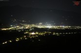 Archiv Foto Webcam Blick über Amlach und Lienz 23:00