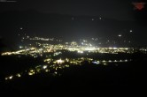 Archiv Foto Webcam Blick über Amlach und Lienz 23:00
