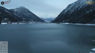 Archiv Foto Webcam Pertisau: Blick vom Hotel Post auf den Achensee 15:00