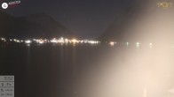 Archiv Foto Webcam Pertisau: Blick vom Hotel Post auf den Achensee 01:00