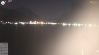 Archiv Foto Webcam Pertisau: Blick vom Hotel Post auf den Achensee 03:00