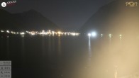 Archiv Foto Webcam Pertisau: Blick vom Hotel Post auf den Achensee 23:00