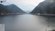 Archiv Foto Webcam Pertisau: Blick vom Hotel Post auf den Achensee 09:00