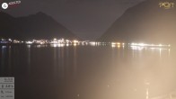 Archiv Foto Webcam Pertisau: Blick vom Hotel Post auf den Achensee 21:00