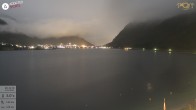 Archiv Foto Webcam Pertisau: Blick vom Hotel Post auf den Achensee 01:00