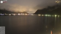 Archiv Foto Webcam Pertisau: Blick vom Hotel Post auf den Achensee 03:00