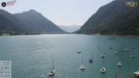 Archiv Foto Webcam Pertisau: Blick vom Hotel Post auf den Achensee 09:00