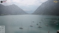 Archived image Webcam Pertisau: Lakeview Hotel Post 09:00
