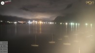 Archiv Foto Webcam Pertisau: Blick vom Hotel Post auf den Achensee 01:00