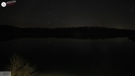 Archived image Webcam Walchensee: View Hotel Karwendelblick 23:00
