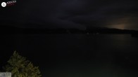 Archived image Webcam Walchensee: View Hotel Karwendelblick 23:00